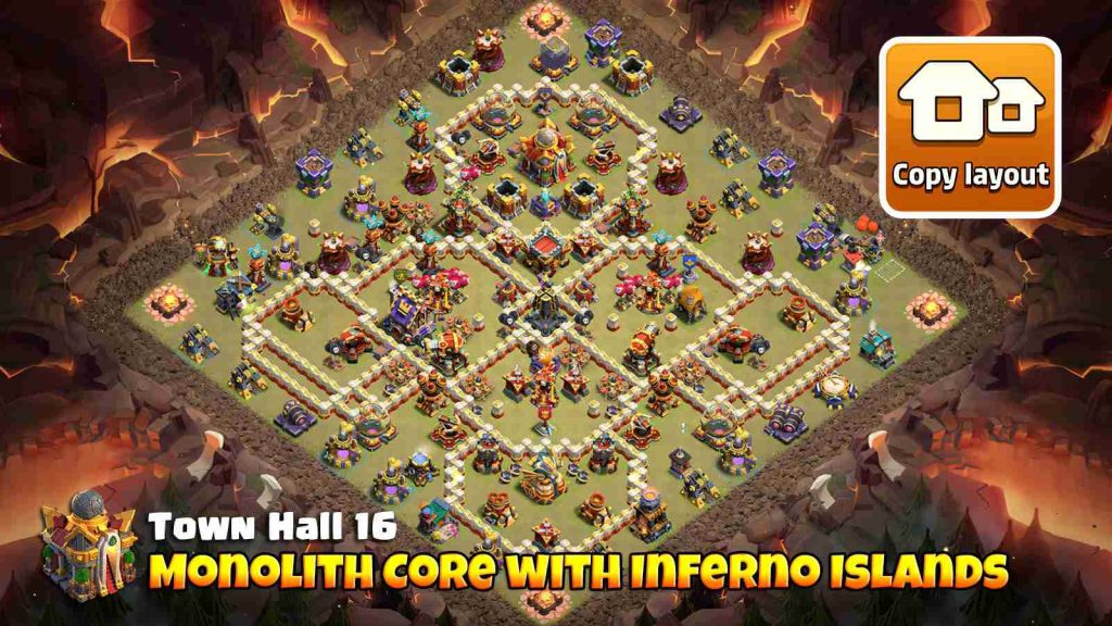 10 تا مپ وار قوی برای تاون هال 16 کلش آف کلنز