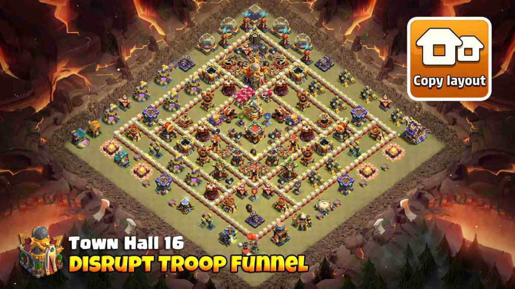 10 تا مپ وار قوی برای تاون هال 16 کلش آف کلنز