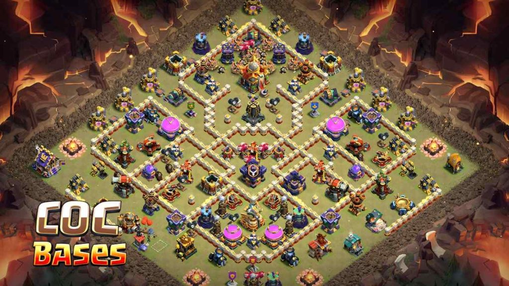 10 تا مپ وار قوی برای تاون هال 16 کلش آف کلنز