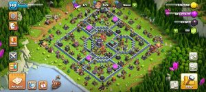 خرید اکانت کلش اف کلنز تانهال 15 لول 148 کد 14132