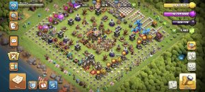 خرید اکانت کلش اف کلنز تانهال 11 لول 110 کد 14146