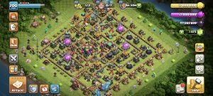 خرید اکانت کلش اف کلنز تانهال 14 لول 200 کد 14162