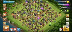 خرید اکانت کلش اف کلنز تانهال 10 لول ۹۰ کد 14190