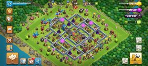 خرید اکانت کلش اف کلنز تانهال 12 لول 77 کد 14212