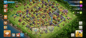 خرید اکانت کلش اف کلنز تانهال 16 لول 189 کد 14223