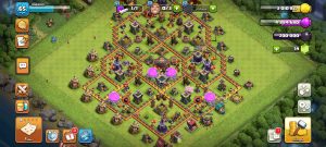 خرید اکانت کلش اف کلنز تانهال 10 لول 65 کد 14236