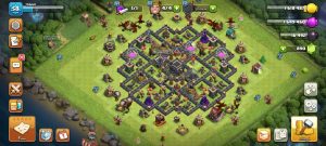 خرید اکانت کلش اف کلنز تانهال 9 لول 58 کد 14239