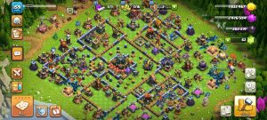 خرید اکانت کلش اف کلنز تانهال 17 لول 159 کد 14305