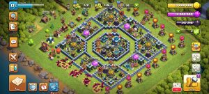 خرید اکانت کلش اف کلنز تانهال 13 لول 131 کد 14142