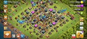 خرید اکانت کلش اف کلنز تانهال 13 لول 132 کد 14252