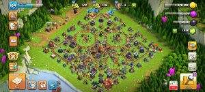 خرید اکانت کلش اف کلنز تانهال 16 لول 164 کد 14273