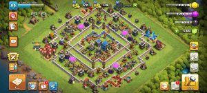 خرید اکانت کلش اف کلنز تانهال 12 لول 123 کد 14276