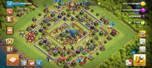 خرید اکانت کلش اف کلنز تانهال 12 لول 131 کد 14165