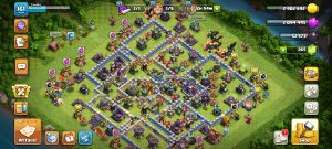 خرید اکانت کلش اف کلنز تانهال 15 لول 161 کد 14169