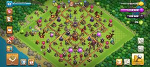 خرید اکانت کلش اف کلنز تانهال 10 لول 68 کد 14320