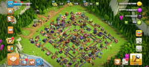 خرید اکانت کلش اف کلنز تانهال 17 لول 177 کد 14157