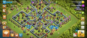 خرید اکانت کلش اف کلنز تانهال 13 لول 195 کد 14151