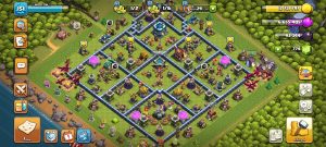 خرید اکانت کلش اف کلنز تانهال 13 لول 151 کد 14161