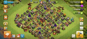 خرید اکانت کلش اف کلنز تانهال 10 لول 80 کد 14171