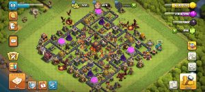 خرید اکانت کلش اف کلنز تانهال 10 لول 68 کد 14172