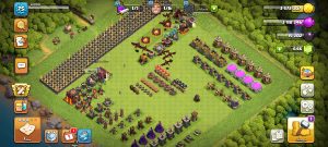 خرید اکانت کلش اف کلنز تانهال 10 لول 75 کد 14173