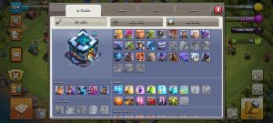 خرید اکانت کلش اف کلنز تانهال 13 لول 154 کد 14186