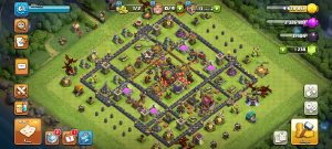 خرید اکانت کلش اف کلنز تانهال 10 لول 62 کد 14205