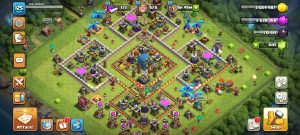 خرید اکانت کلش اف کلنز تانهال 12 لول 125 کد 14209