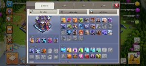 خرید اکانت کلش اف کلنز تانهال 15 لول 125 کد 14233