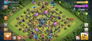 خرید اکانت کلش اف کلنز تانهال 13 لول 97 کد 14242