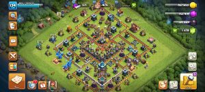 خرید اکانت کلش اف کلنز تانهال 13 لول 134 کد 14259