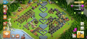 خرید اکانت کلش اف کلنز تانهال 17 لول 186 کد 14315