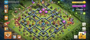 خرید اکانت کلش اف کلنز تانهال 13 لول 198 کد 14325