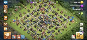 خرید اکانت کلش اف کلنز تانهال 14 لول 150 کد 14216