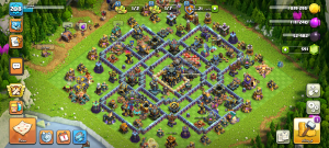 خرید اکانت کلش اف کلنز تانهال 17 لول 208 کد 14219