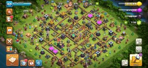 خرید اکانت کلش اف کلنز تانهال 14 لول 164 کد 14222