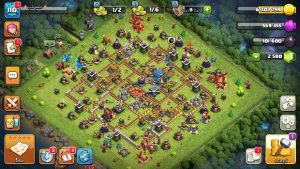 خرید اکانت کلش اف کلنز تانهال 12 لول 110 کد 14226