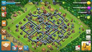 خرید اکانت کلش اف کلنز تانهال 13 لول 146 کد 14227