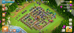 خرید اکانت کلش اف کلنز تانهال 16 لول 121 کد 14230