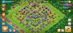 خرید اکانت کلش اف کلنز تانهال 13 لول 101 کد 14256