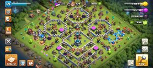 خرید اکانت کلش اف کلنز تانهال 13 لول 127 کد 14258