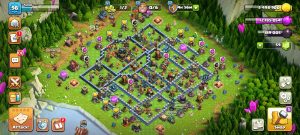 خرید اکانت کلش اف کلنز تانهال 17 لول 98 کد 14267