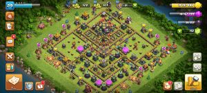 خرید اکانت کلش اف کلنز تانهال 14 لول 220 کد 14261