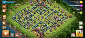 خرید اکانت کلش اف کلنز تانهال 14 لول 134 کد 14314