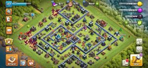 خرید اکانت کلش اف کلنز تانهال 13 لول 177 کد 14347