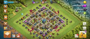 خرید اکانت کلش اف کلنز تانهال 13 لول 102 کد 14351