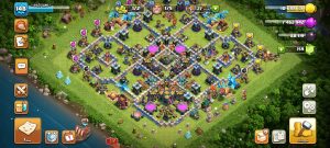 خرید اکانت کلش اف کلنز تانهال 14 لول 150 کد 14410