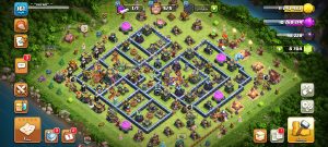 خرید اکانت کلش اف کلنز تانهال 14 لول 161 کد 14361