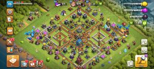 خرید اکانت کلش اف کلنز تانهال 12 لول 116 کد 14382