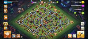 خرید اکانت کلش اف کلنز تانهال 17 لول 225 کد 14390